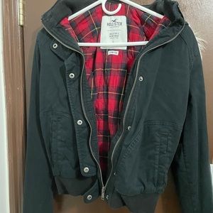 Hollister Heritage Bomber Style Winter Jacket